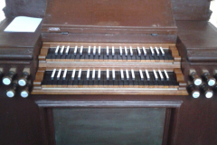 Hrací stůl po restaurování